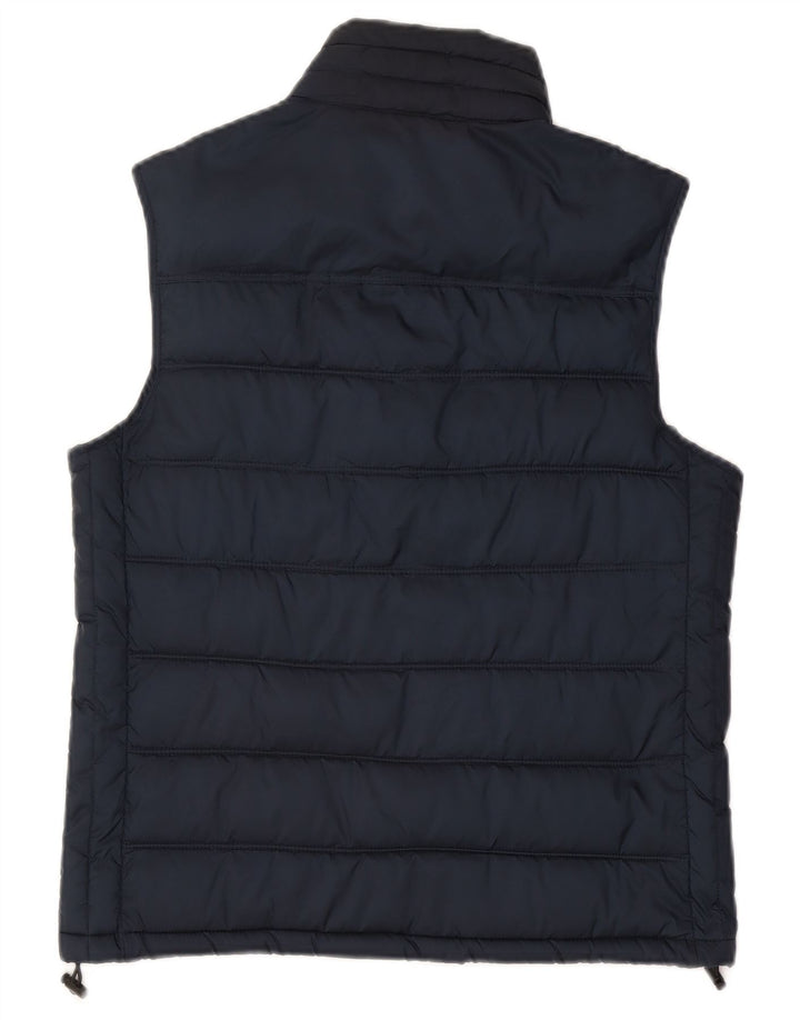 Gilet căptușit pentru bărbați Zara UK 38 Medium Bleumarin Poliester