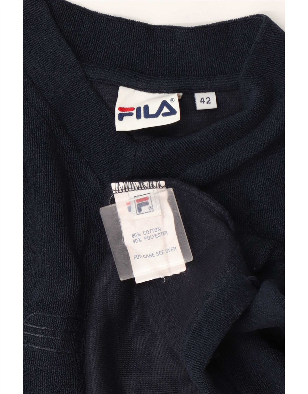 Pulover pentru damă Fila Graphic Pulover IT 42 Medium Bleumarin Bumbac