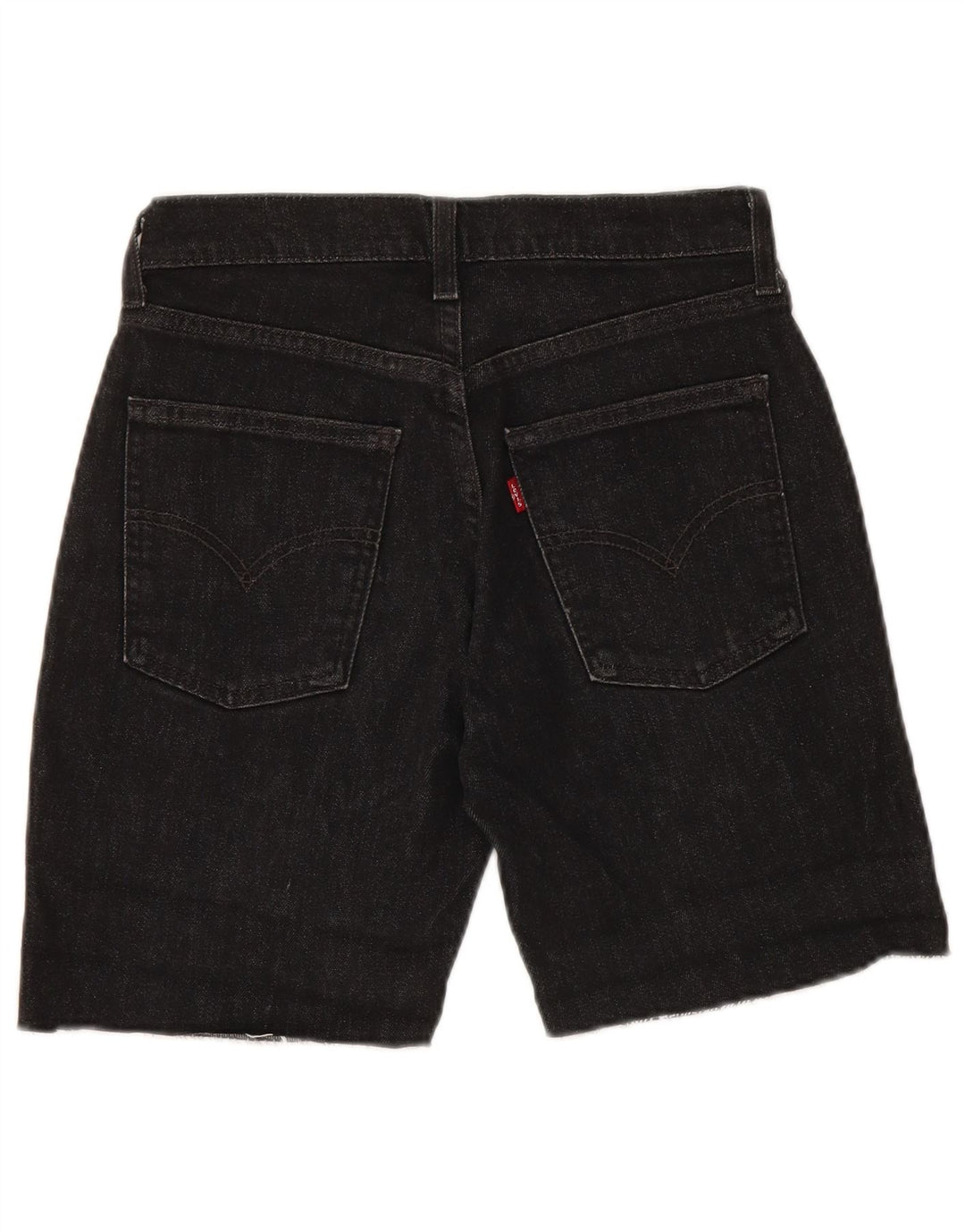 Pantaloni scurți din blugi 525 pentru femei LEVI'S W28 bumbac mediu negru