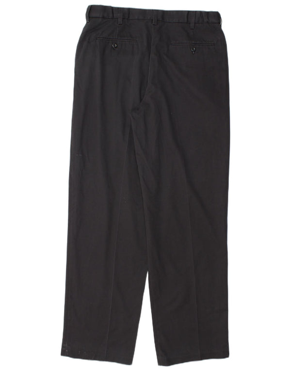 Pantaloni chino drepți pentru bărbați IZOD L34 L34 bumbac bleumarin