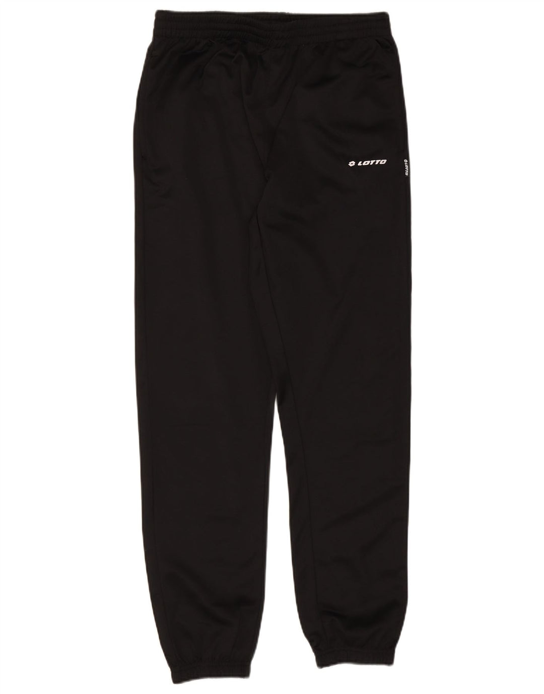 Pantaloni de trening pentru bărbați Lotto Joggeri mari, negru, poliester