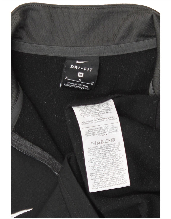 Trening pentru bărbați Nike Pullover Top Mediu Negru Poliester Colorblock