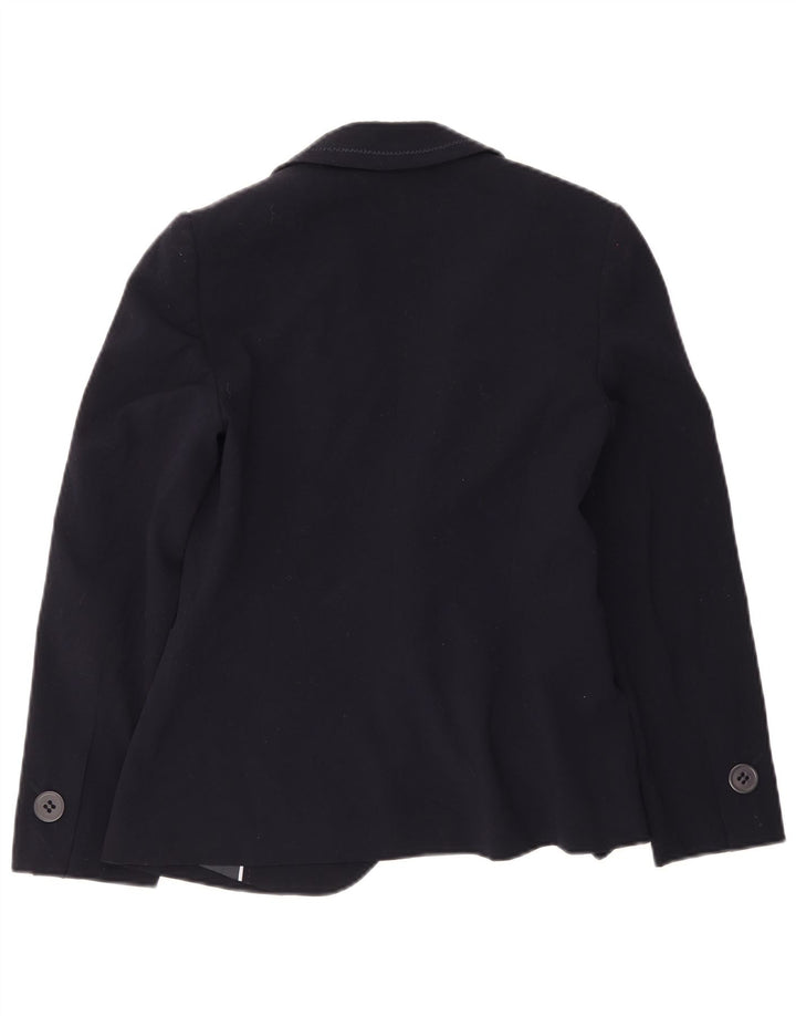 Jachetă pentru femei Marks & Spencer cu 1 buton, UK 12, bleumarin mediu