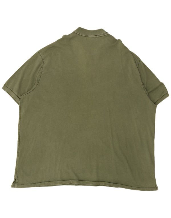 Cămașă mare Polo Ralph Lauren pentru bărbați, bumbac verde 5XL