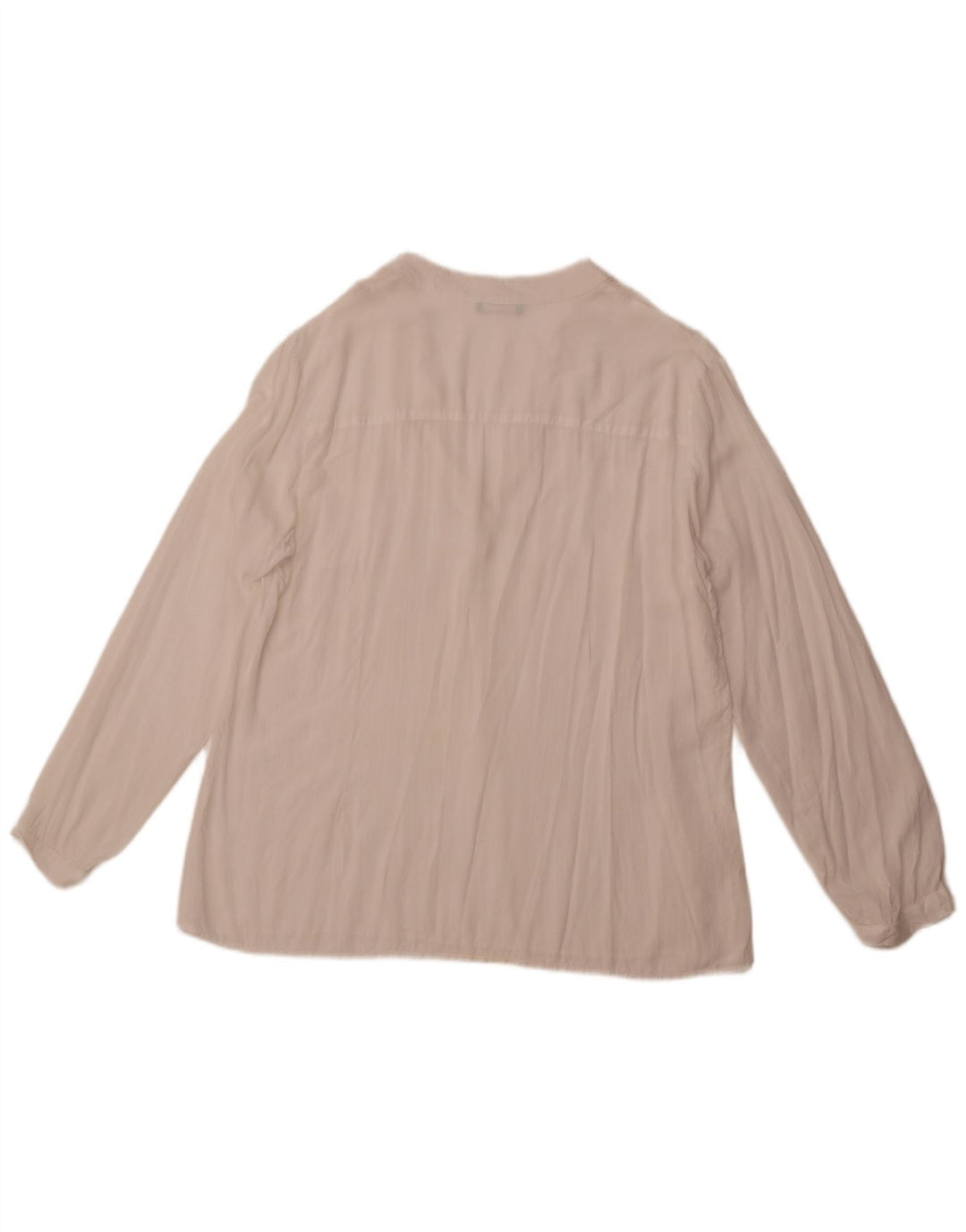 Bluză cu mânecă lungă pentru femei BENETTON UK 18 XL Alb