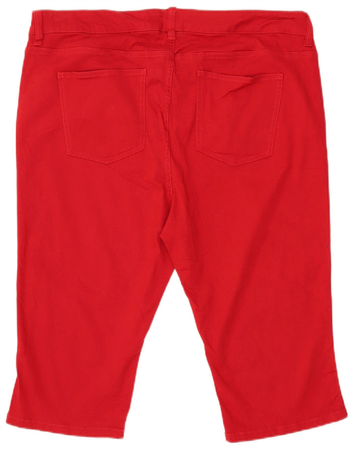 Bermude pentru damă CHAPS US 18 2XL W38 Bumbac roșu