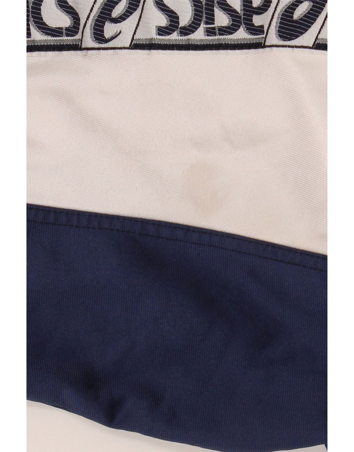 Jachetă de top pentru trening grafic ASICS pentru bărbați IT 52, mare, bleumarin, color block