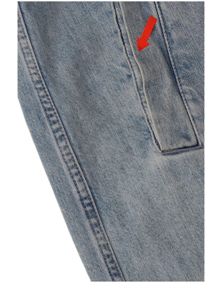 Levi's Mantocă supradimensionată de blugi pentru femei, UK 10, bumbac albastru mic