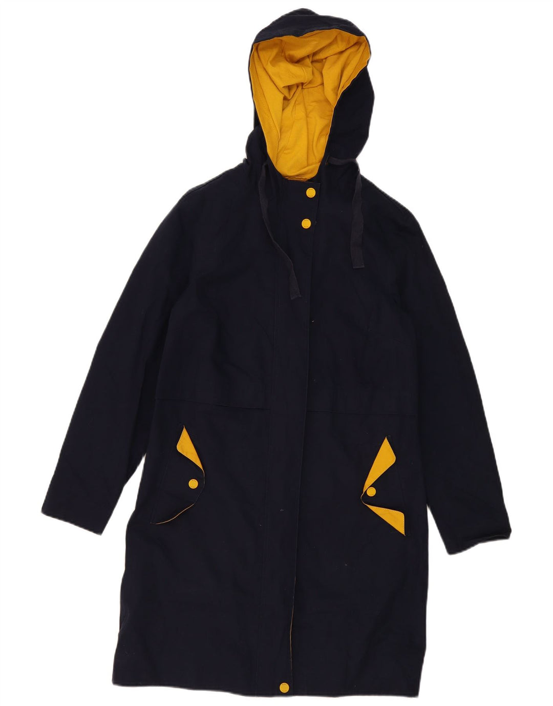 Jachetă parka cu glugă Boden pentru femei UK 8 Mic, albastru marin, poliester color bloc
