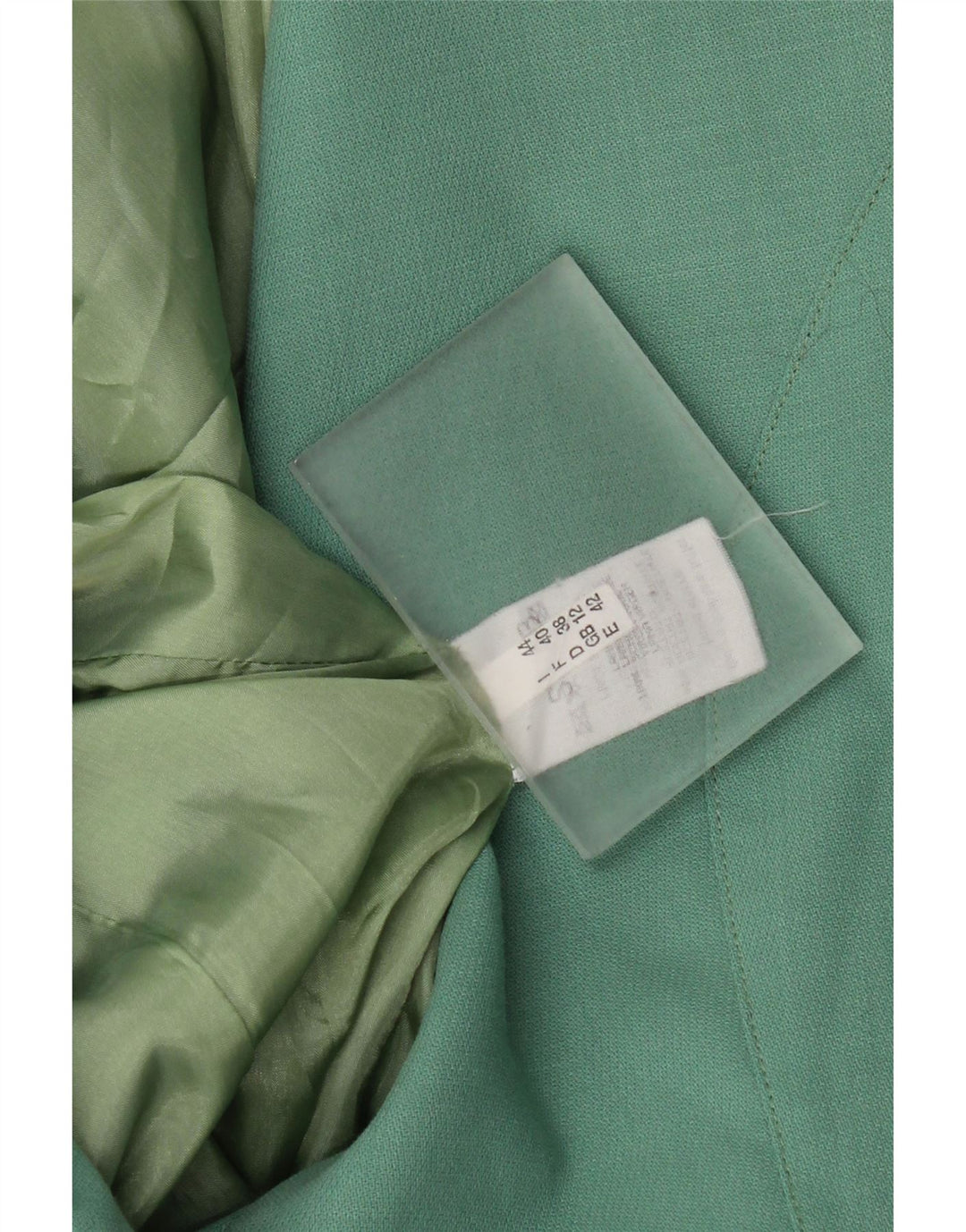 Vintage Womens 1 Button 2 Piece Set UK 12 Medium W28 Green Acetat