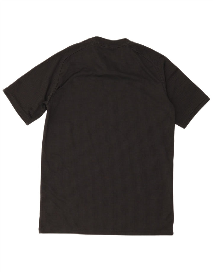 Tricou cu grafic Adidas All Blacks pentru bărbați, cu croială obișnuită, Top Mic Negru