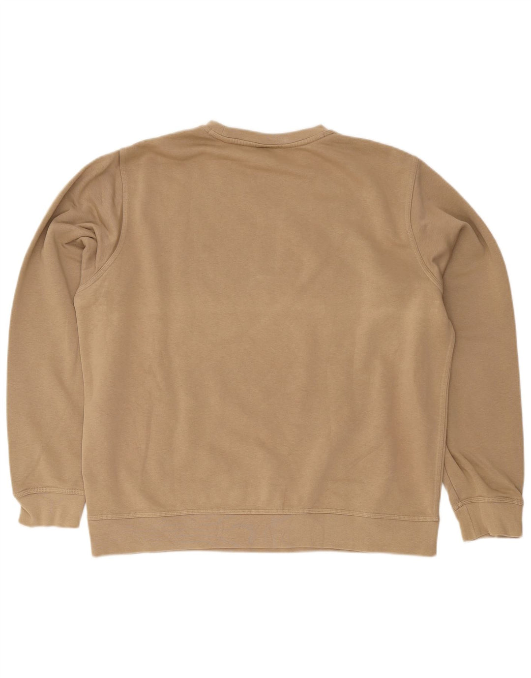 Hanorac pentru bărbați Nike, cu formă regulată, XL, bumbac, bej