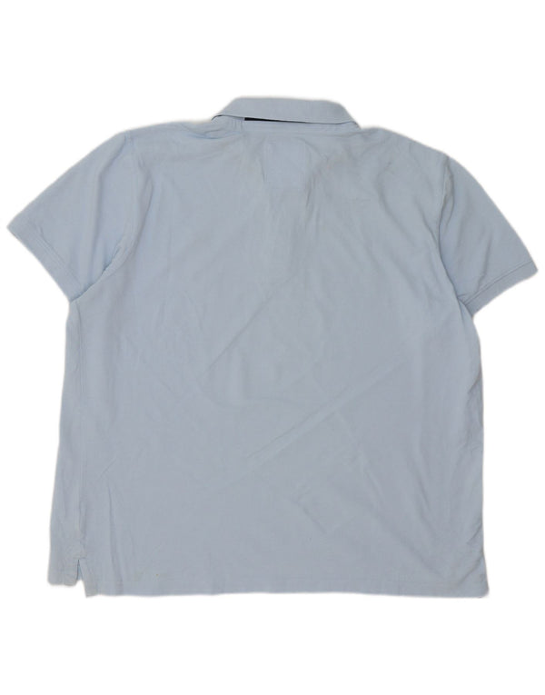 Crew Clothing Tricou polo pentru bărbați 2XL, bumbac albastru