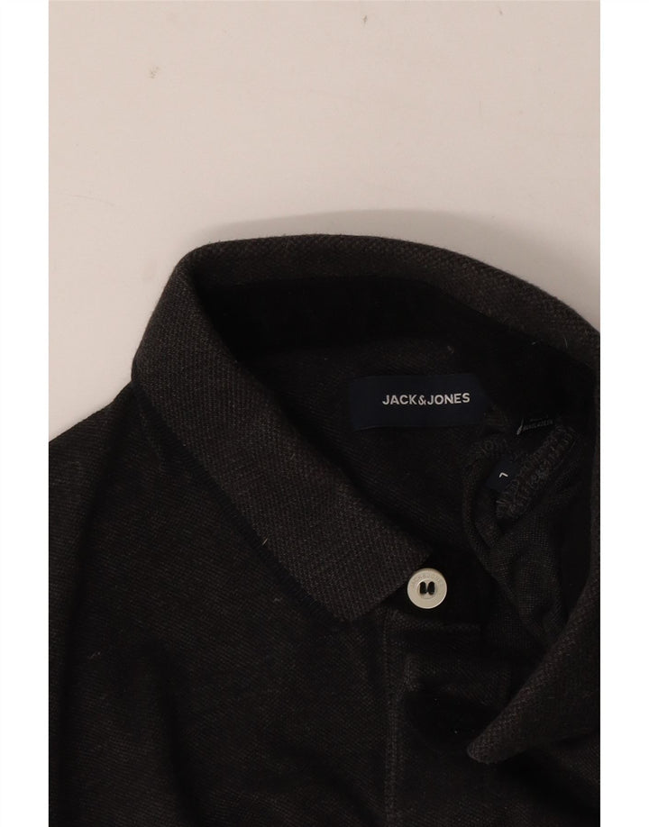Tricou polo Jack & Jones pentru bărbați, mare, gri