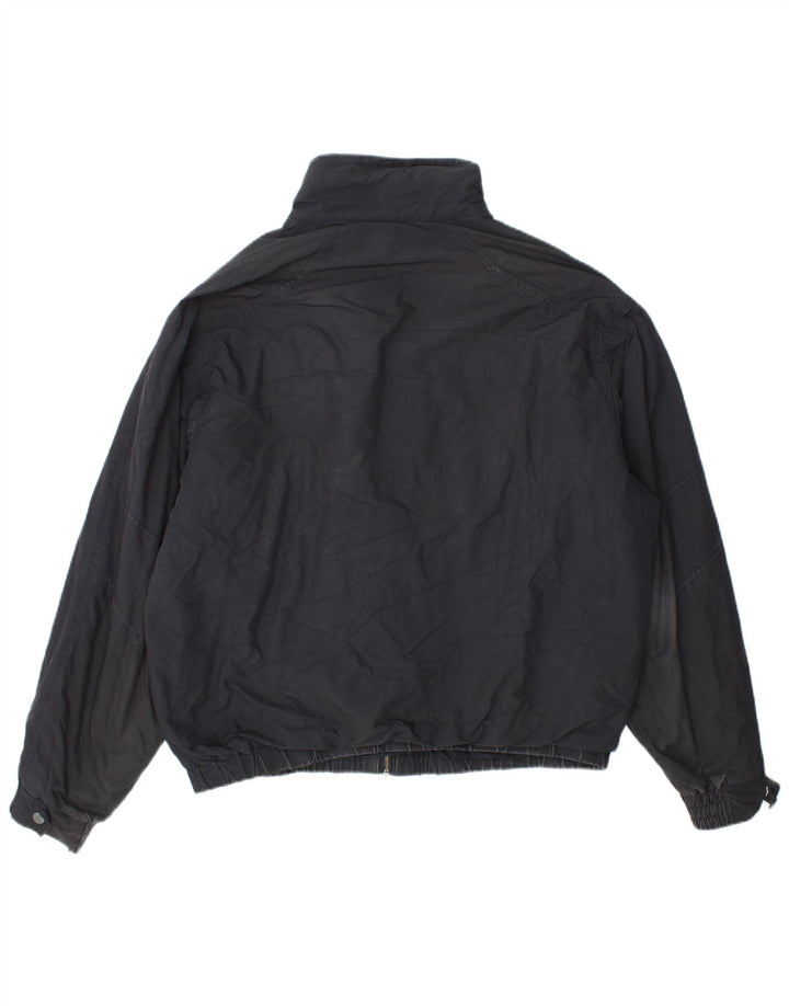 Bomber pentru bărbați Zara UK 40 mare, albastru, poliester