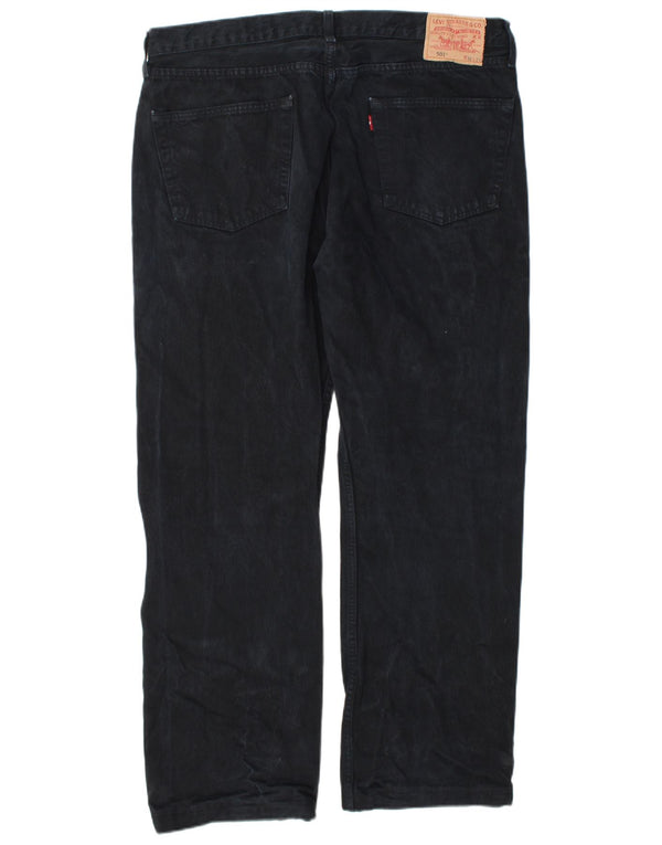 Blugi drepti pentru bărbați Levi's 501 W38 L30 bleumarin