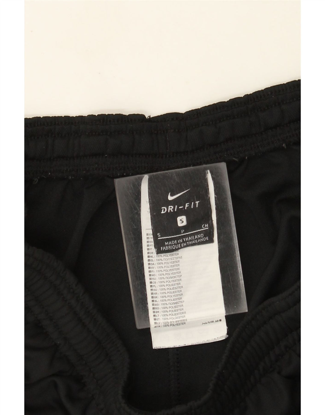 Pantaloni de trening Nike Dri Fit pentru bărbați, poliester negru mic