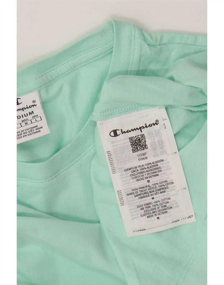 Tricou pentru femei Champion UK 12 Medium Turcoaz Bumbac