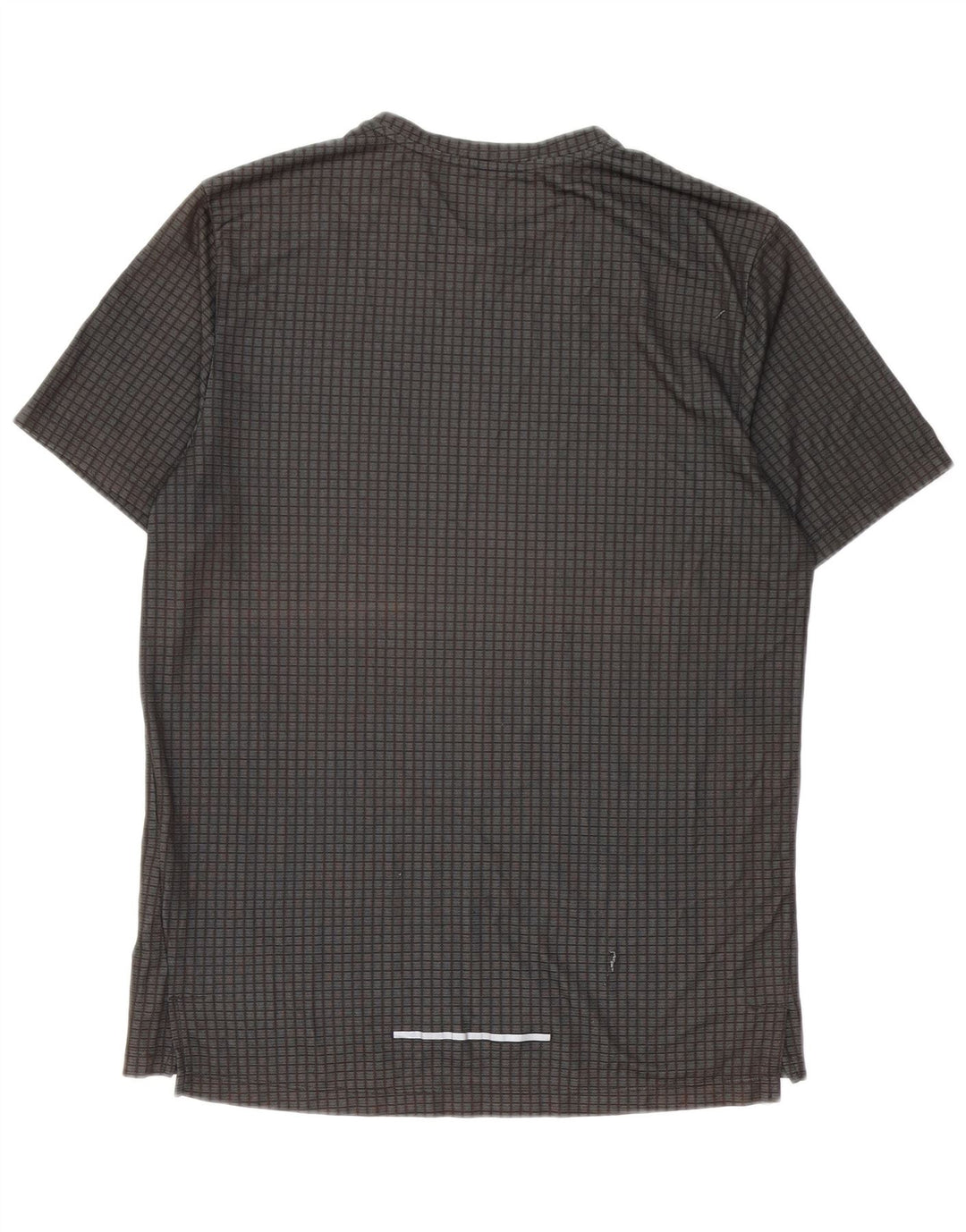 Tricou Nike Dri Fit pentru bărbați Top Mediu Gri Poliester Geometric