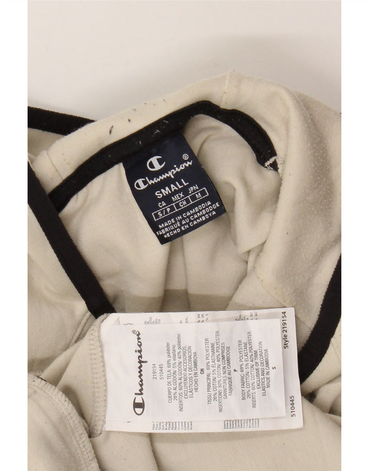 Pulover cu glugă pentru bărbați CHAMPION, mic din bumbac alb