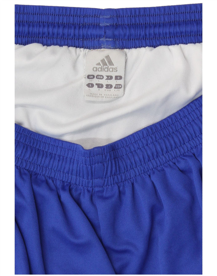 Pantaloni scurți sport pentru bărbați Adidas Climalite XL poliester albastru