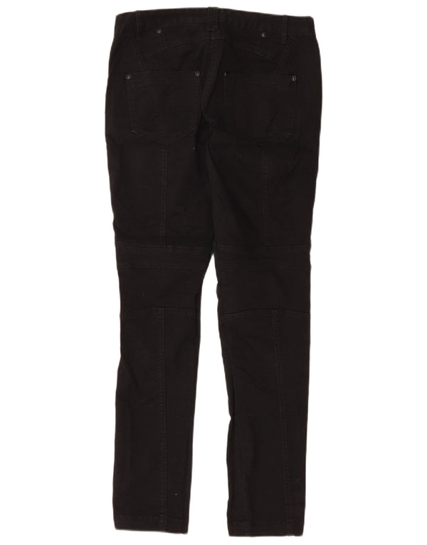 Blugi subțiri pentru femei Marks & Spencer UK 10 Small W30 L30 Bumbac negru