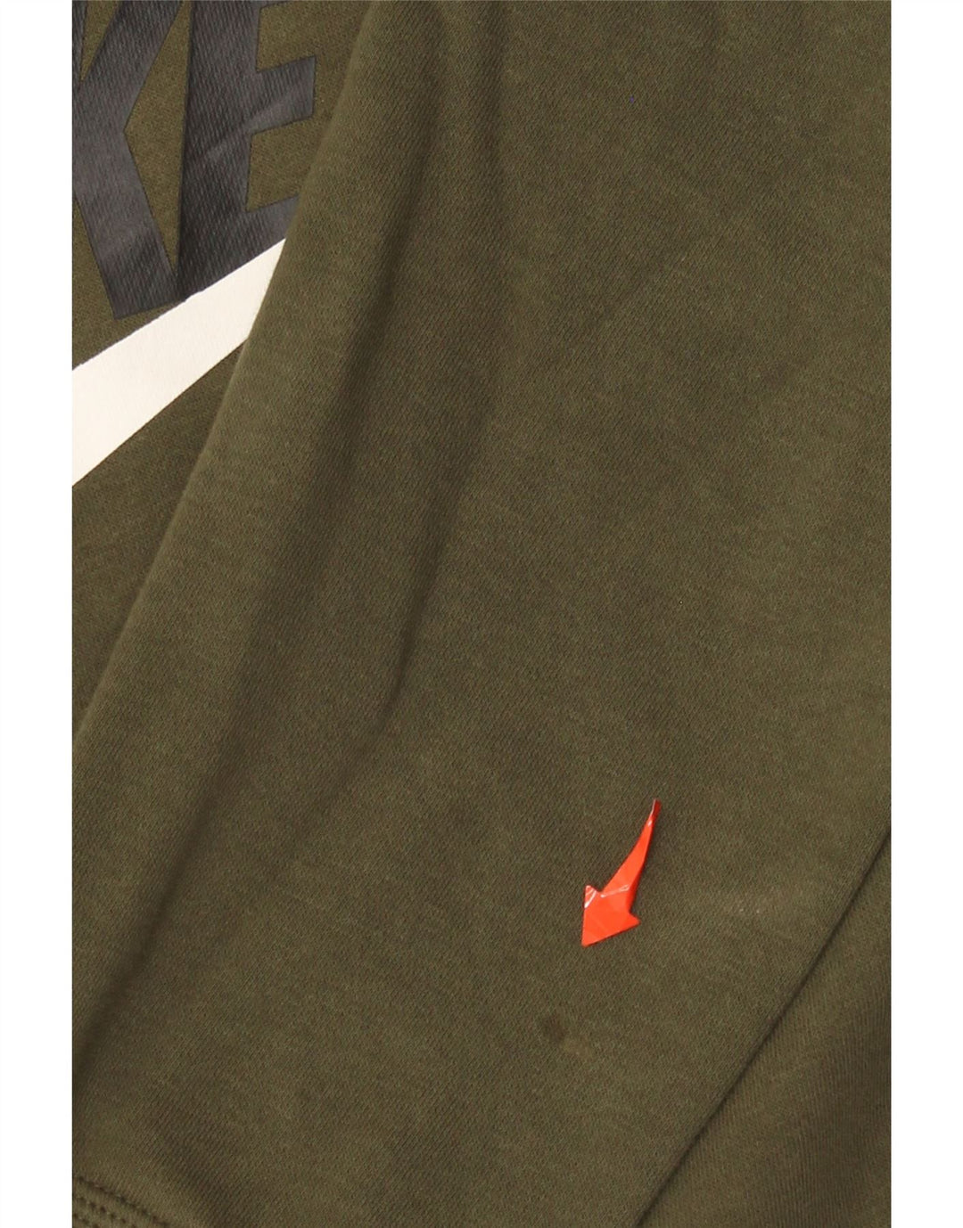 Pulover Nike pentru băieți, cu croială standard, cu grafică, 13-14 ani, XL kaki