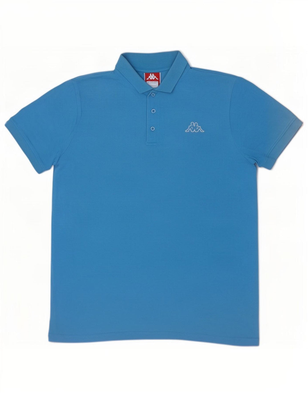 Cămașă polo pentru bărbați Kappa, mare, albastru, bumbac