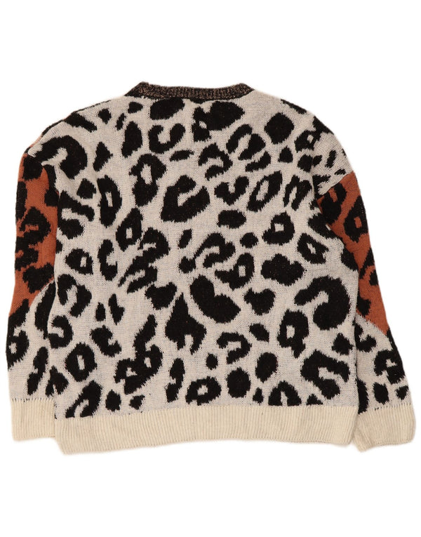 Pulover pentru femei Marks & Spencer cu decolteu cu barca UK 14 Medium Multicolor