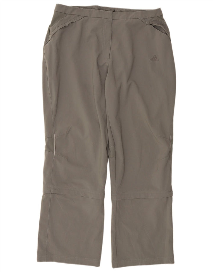 Pantaloni de trening ADIDAS Clima 365 pentru femei UK 20 2XL poliester gri