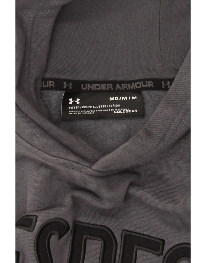 Pulover Under Armour Cold Gear Graphic pentru bărbați, gri mediu