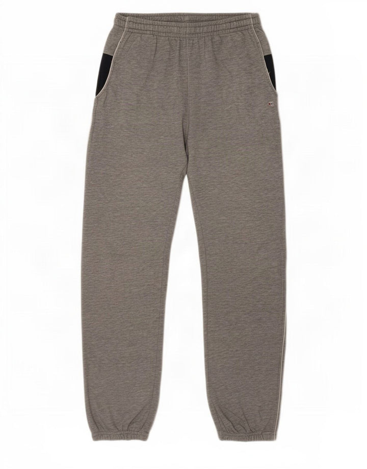 Pantaloni de trening pentru bărbați Champion Pantaloni de jogging Gri mediu Colorblock