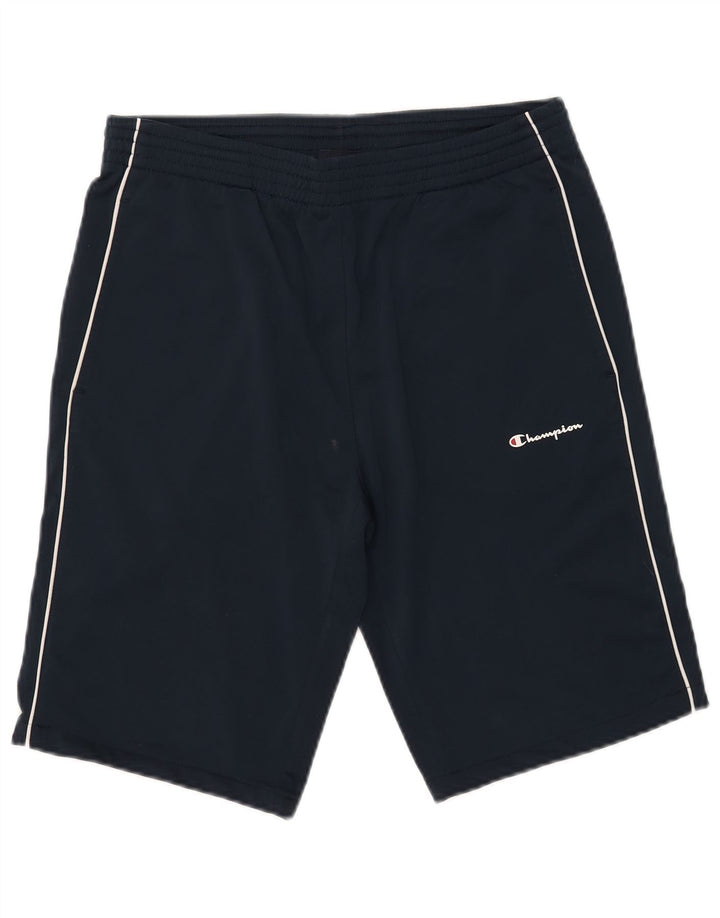 Pantaloni scurți sport pentru bărbați CHAMPION, poliester mici, albastru