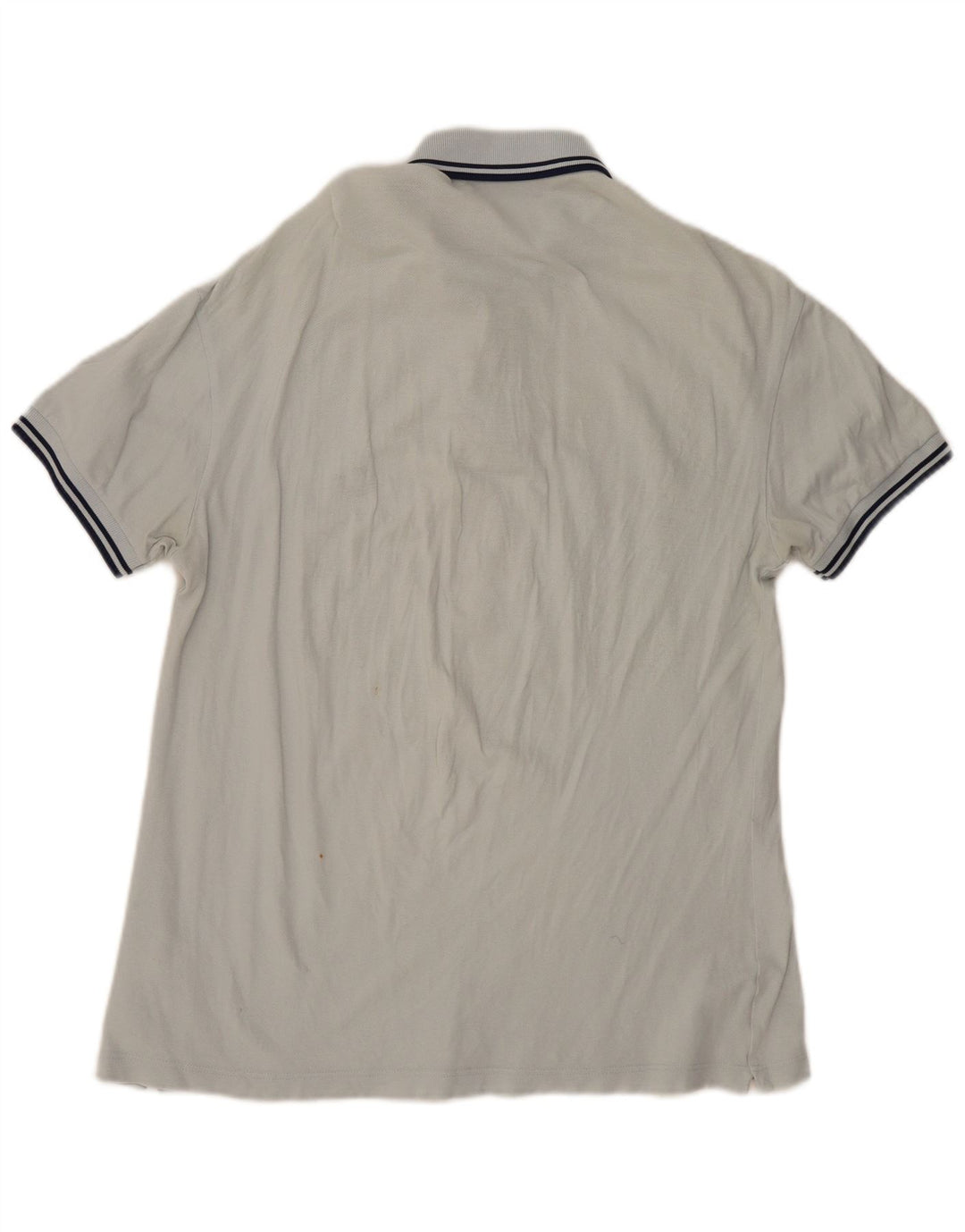Cămașă polo pentru bărbați Fred Perry, ușor și elastic, din bumbac alb mediu