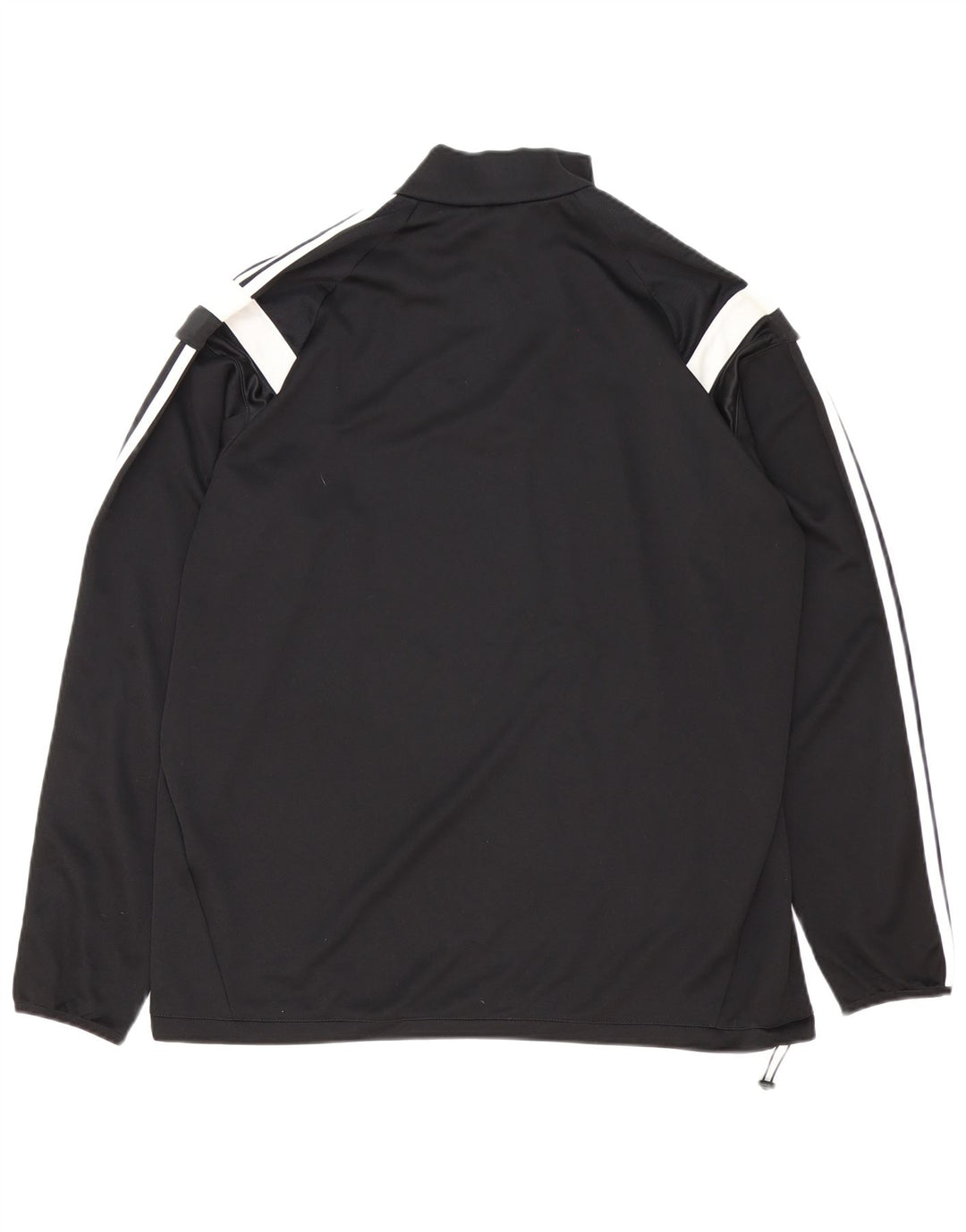 Pantaloni de trening Adidas Climacool pentru bărbați, cu fermoar și gât, XL, negru, color block