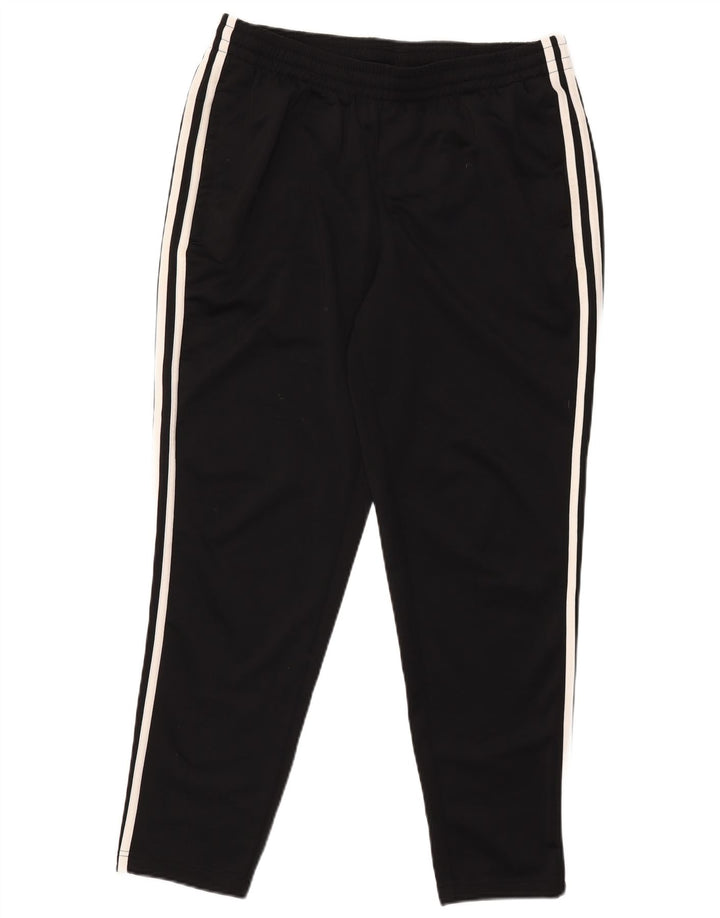 Pantaloni de trening Adidas pentru femei Marea Britanie 16/18 Poliester negru mare