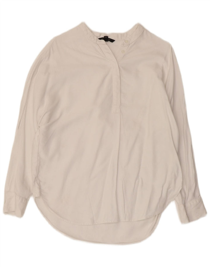 BANANA REPUBLIC Cămașă pulover pentru femei, UK 14 Medium White