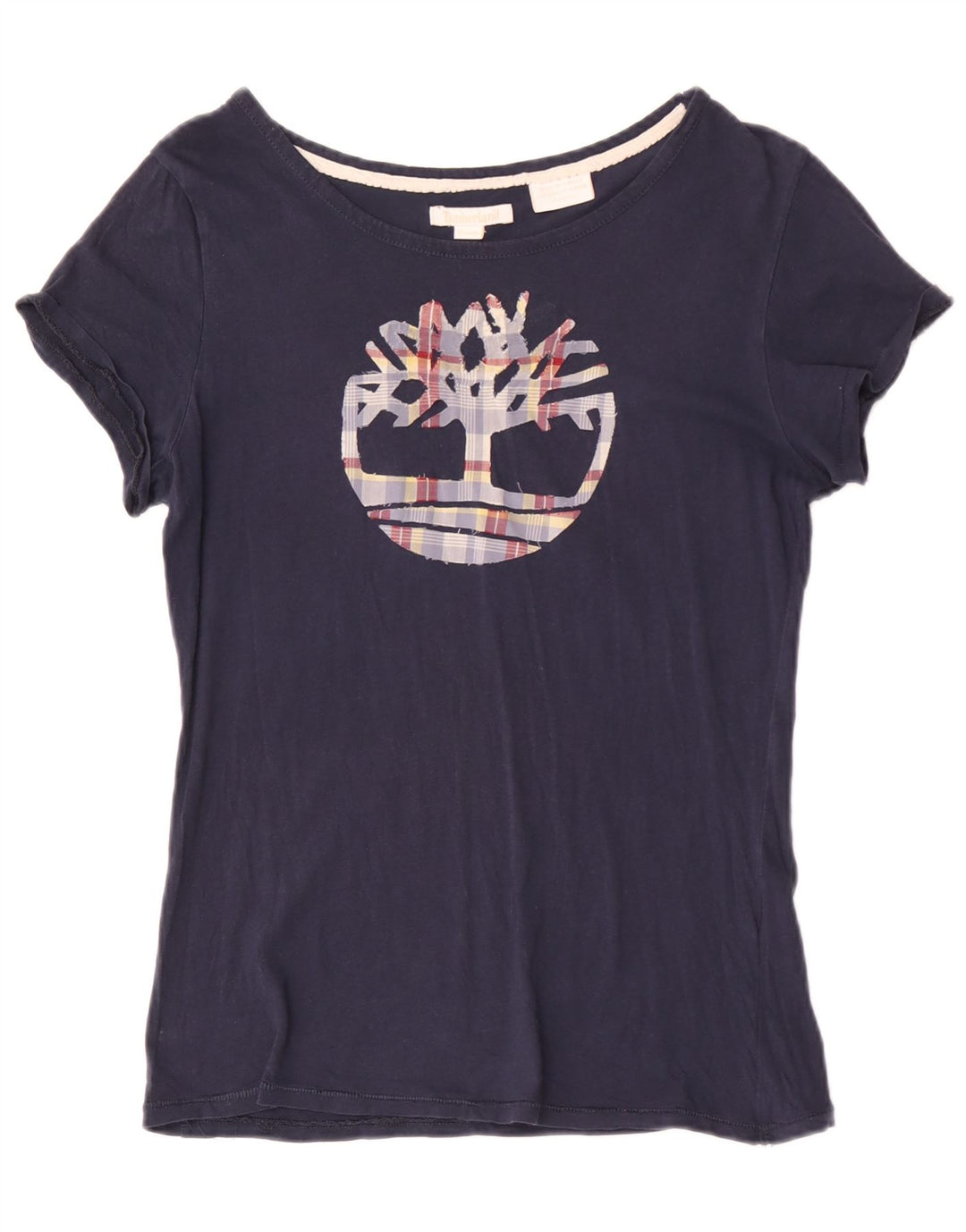 Tricou grafic Timberland pentru femei Top UK 12 Medium Bleumarin