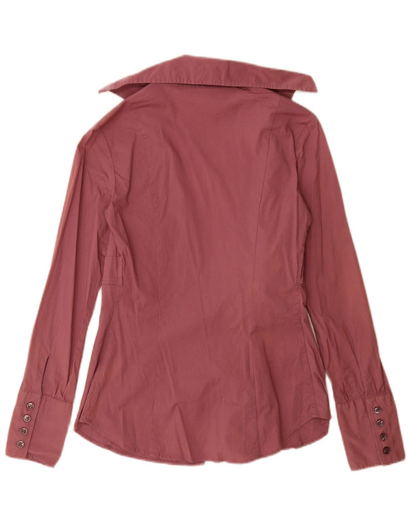 Bluză cămașă pentru femei Benetton UK 8 Small Pink