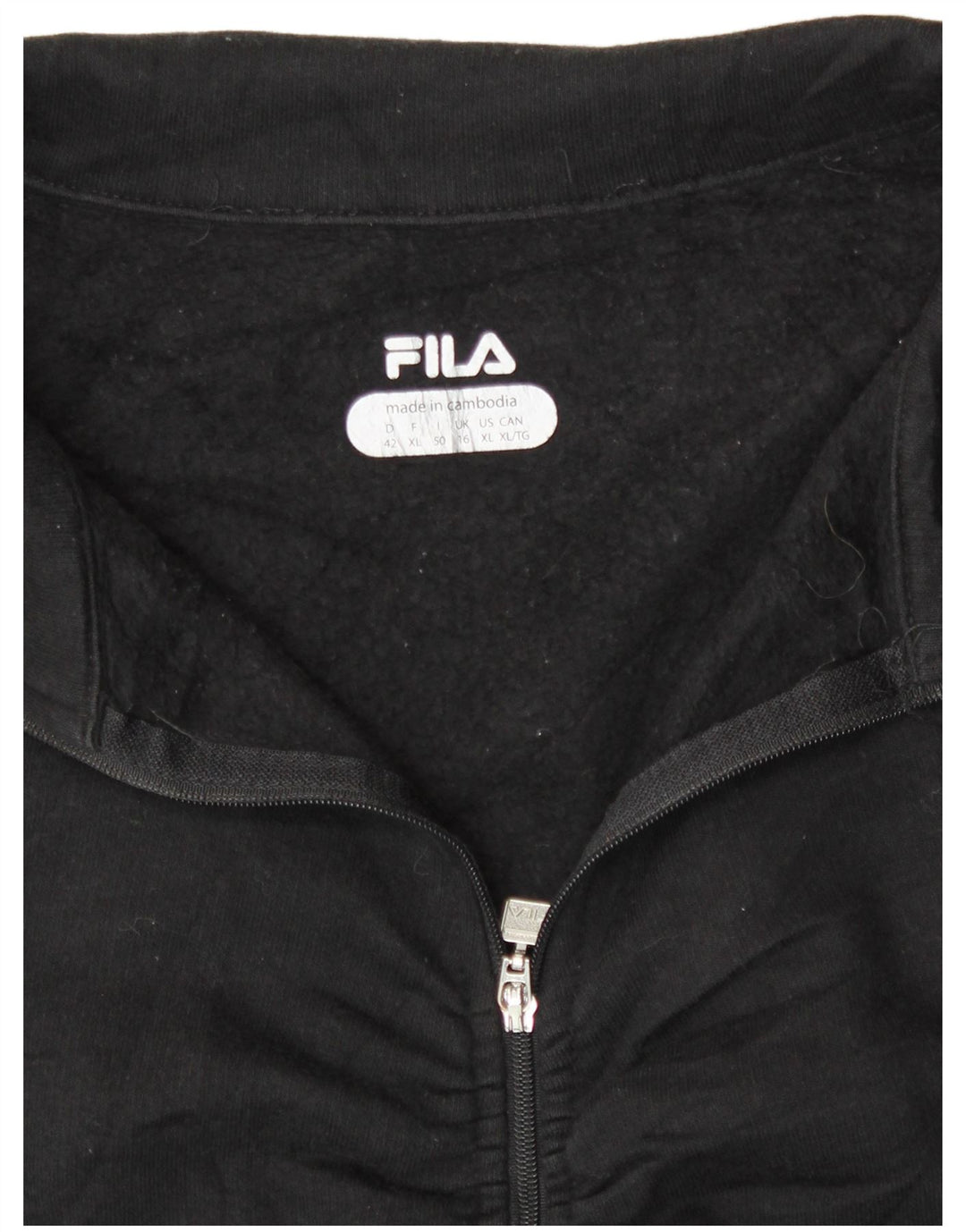 Jachetă de trening pentru femei Fila UK 16 Large Black