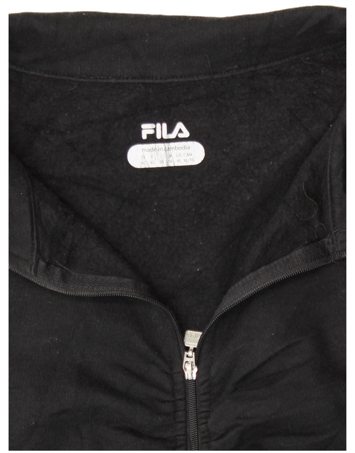 Jachetă de trening pentru femei Fila UK 16 Large Black