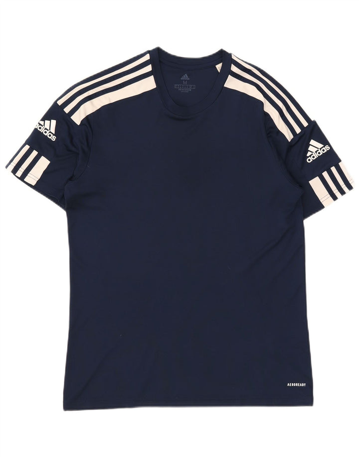 Tricou pentru bărbați Adidas Aeroready Top Mediu Bleumarin Poliester