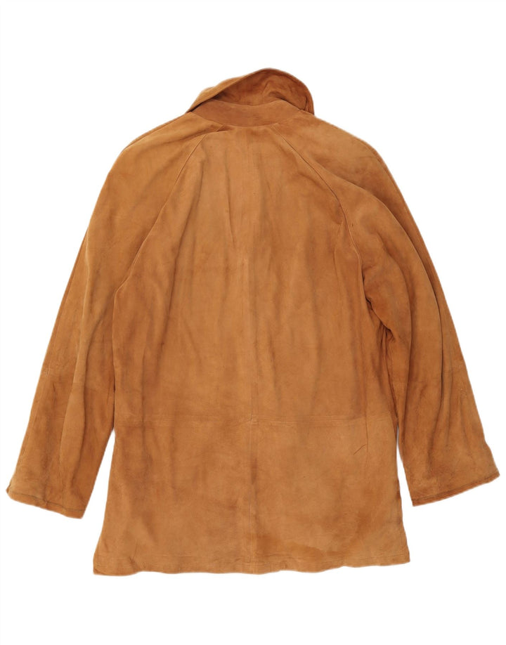 Jacheta de piele intoarsa pentru femei VINTAGE IT 42 Medium Beige Piele