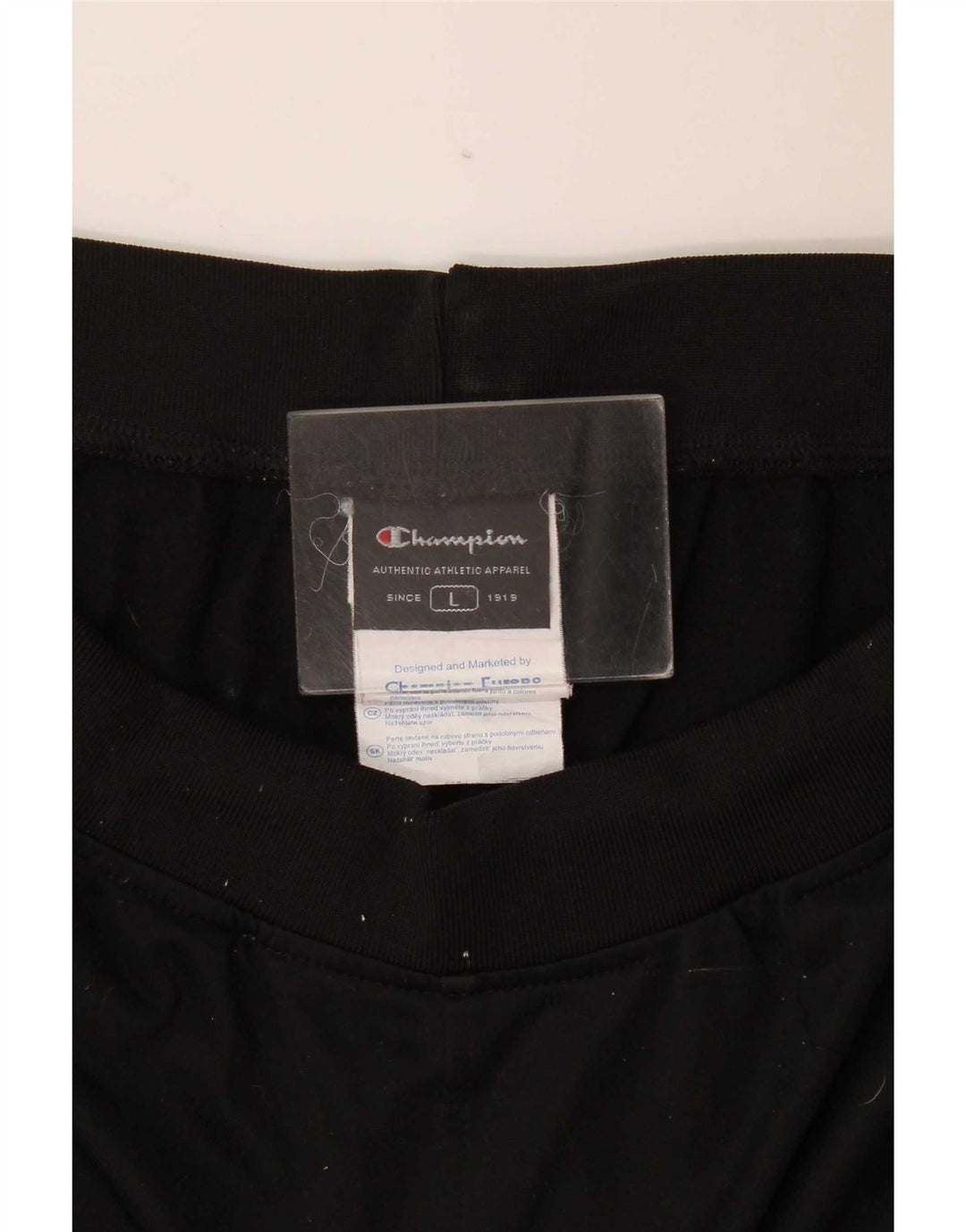 Pantaloni de trening Champion pentru femei UK 16 Poliester negru mare