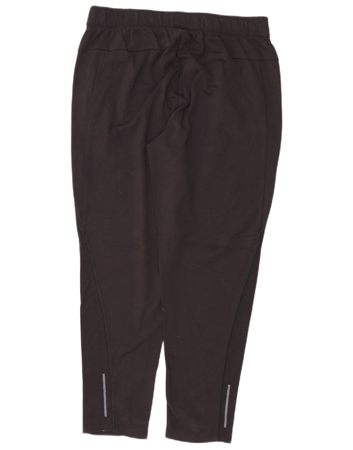RUSSELL ATHLETIC Pantaloni de trening pentru bărbați, largi, negru, raion