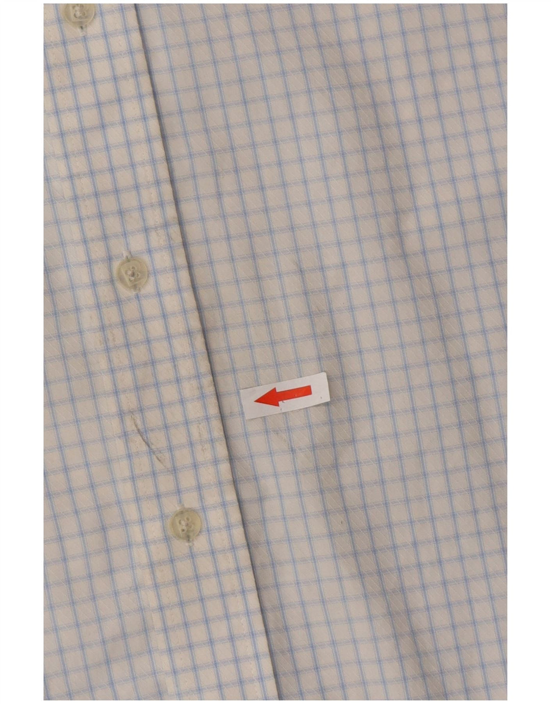 Cămașă pentru bărbați Pierre Cardin Mărimea 41 16 Bumbac cu carouri albastre mari