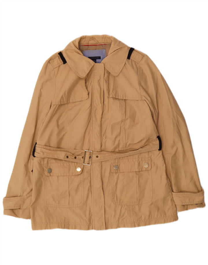 Trench pentru femei Tommy Hilfiger UK 14 Bumbac mediu bej