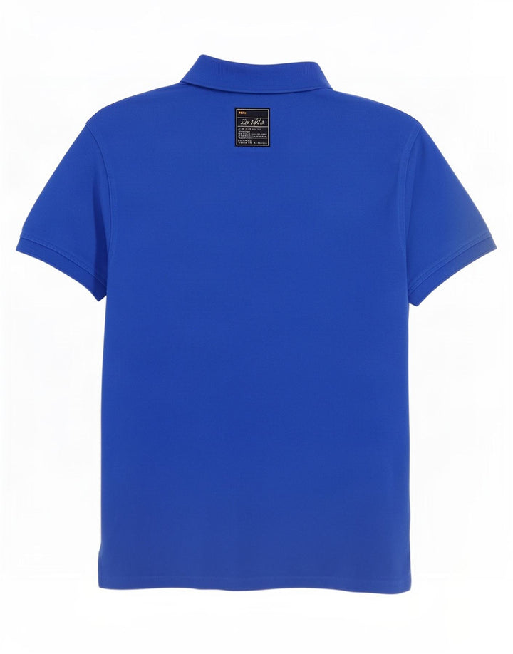 Cămașă polo Tommy Hilfiger pentru bărbați, cu formă regulată, mare, albastru, bumbac