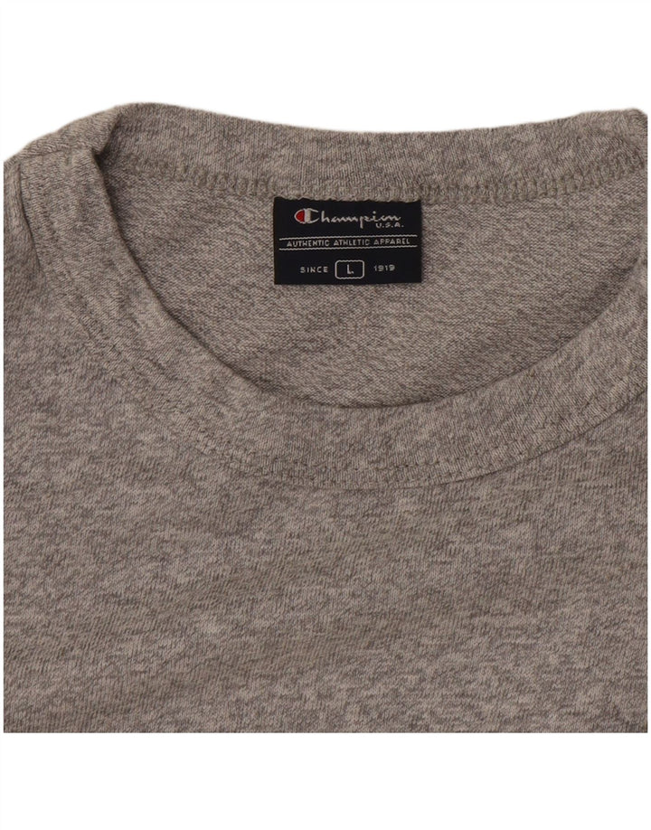 Tricou pentru bărbați Champion Top mare gri