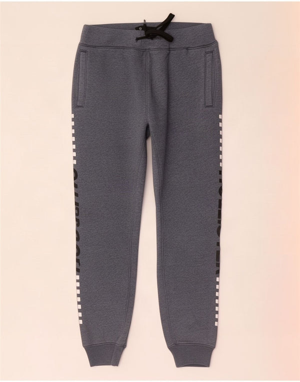 Pantaloni de trening Hollister pentru bărbați Joggeri Mici W28 L29 Blue Flecked